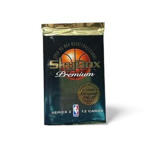 SkyBox Premium NBA Basketball Cards Pack - Black and Gold